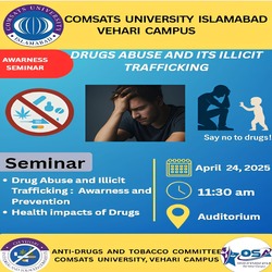 
DRUGS ABUSE AND ITS ILLICIT TRAFFICKING